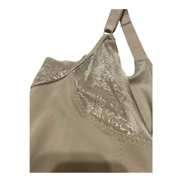 Maidenform, Women's Tan Lace Bodysuit - Picture 6 of 9